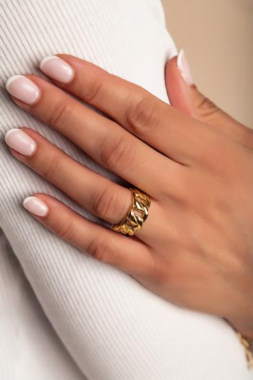 Eleganter Ring, ART2110, goldfarben.