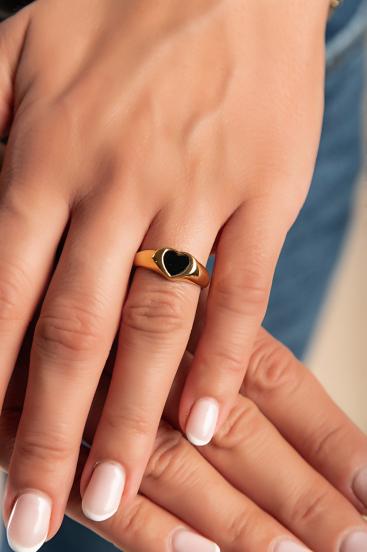 Eleganter Ring, ART2107, goldfarben.