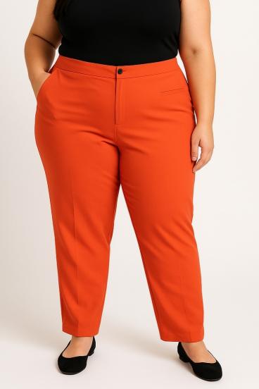 Große Größen Hose, rot