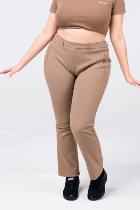 Elegante Hose in Übergröße, Fango