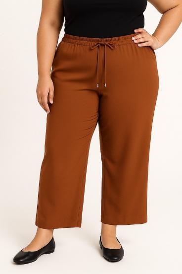 Große Größen Hose, Kamel