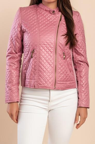 Steppjacke, Pink