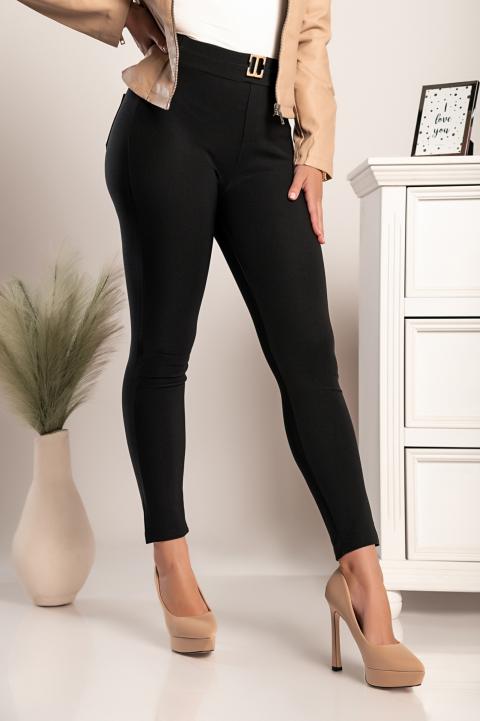 Fashion-Leggings mit breiter Taille Tanay, schwarz