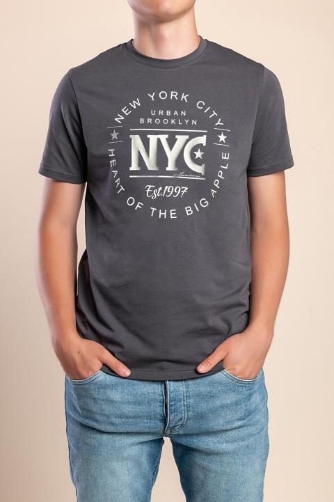 Herren T-Shirt, grau