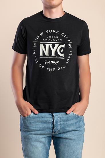 Herren T-Shirt, schwarz