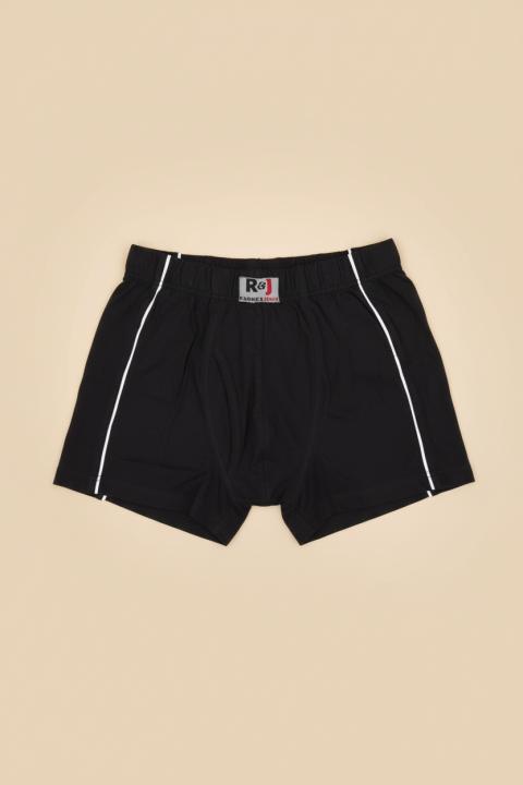 Herren Baumwoll-Boxershorts, Schwarz
