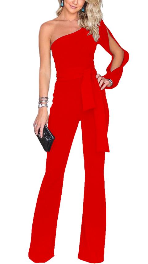 JUMPSUIT CHARLEE - ROT